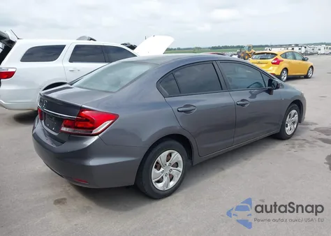2014 Honda Civic Lx из США, поврежденный, VIN 19XFB2F59EE228015